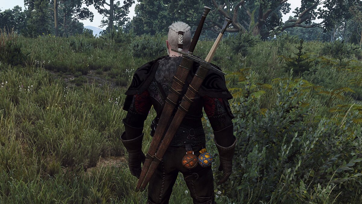 Scabbard mod the witcher 3 фото 33