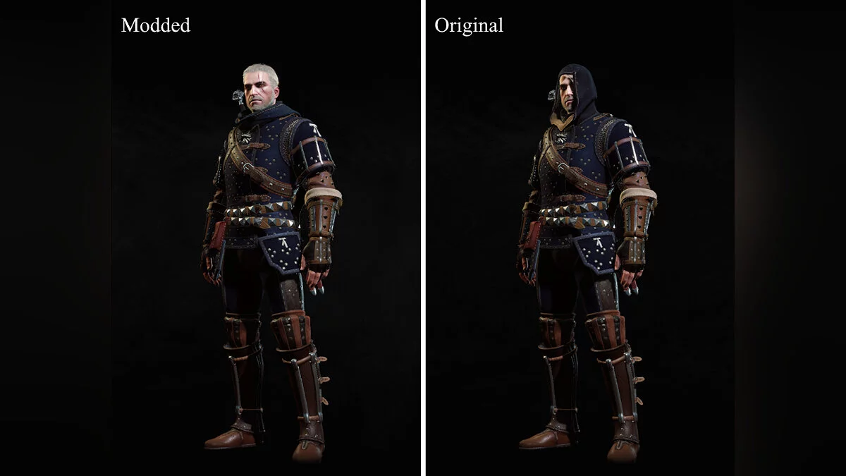 The Witcher 3: Wild Hunt - Complete Edition — Легкая броня без капюшона