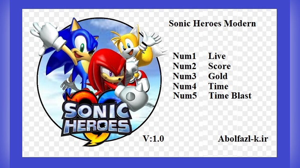 Sonic Heroes — Трейнер (+5) [1.0] / Трейнеры / Читы