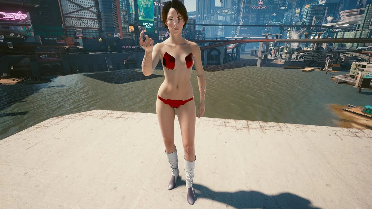 Cyberpunk 2077 — Трусики и бюстгальтеры всех цветов