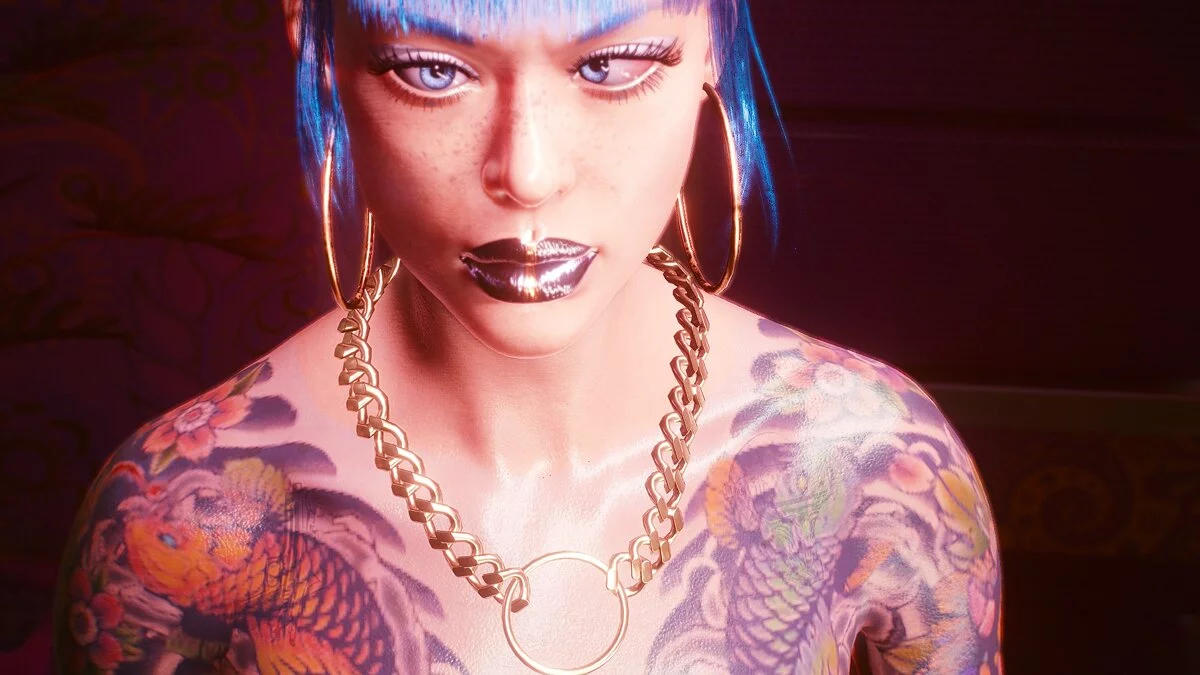 Cyberpunk 2077 — Исправление цвета кожи головы Чери