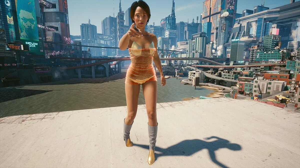 Cyberpunk 2077 — Высокие сапоги всех цветов