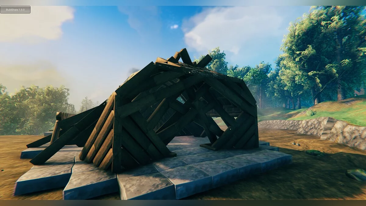 Valheim — Лесной домик