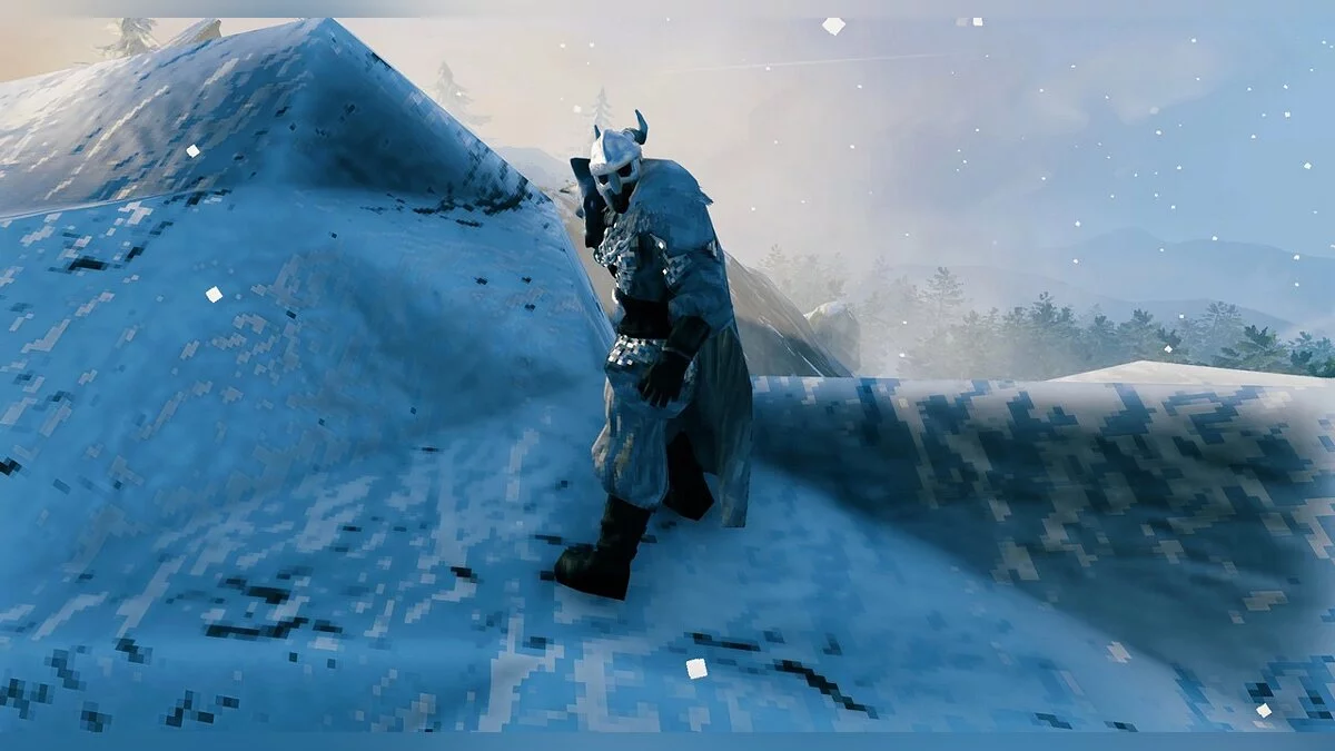 Valheim — Серебряная броня белого волка