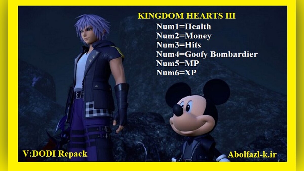 Kingdom Hearts 3 — Трейнер (+6) [1.0]