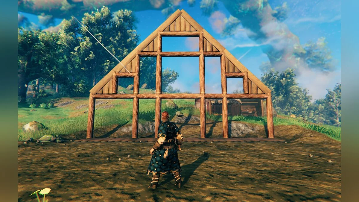 Valheim — Длинный дом викингов