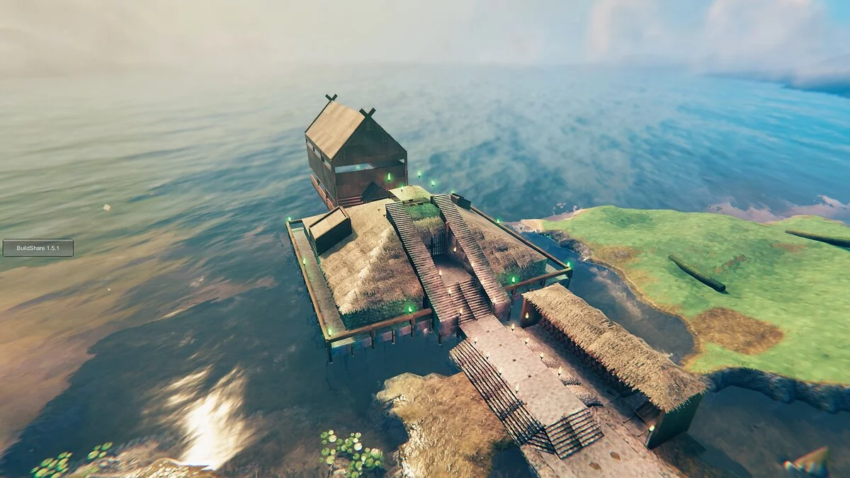 Valheim — Пирамида на воде