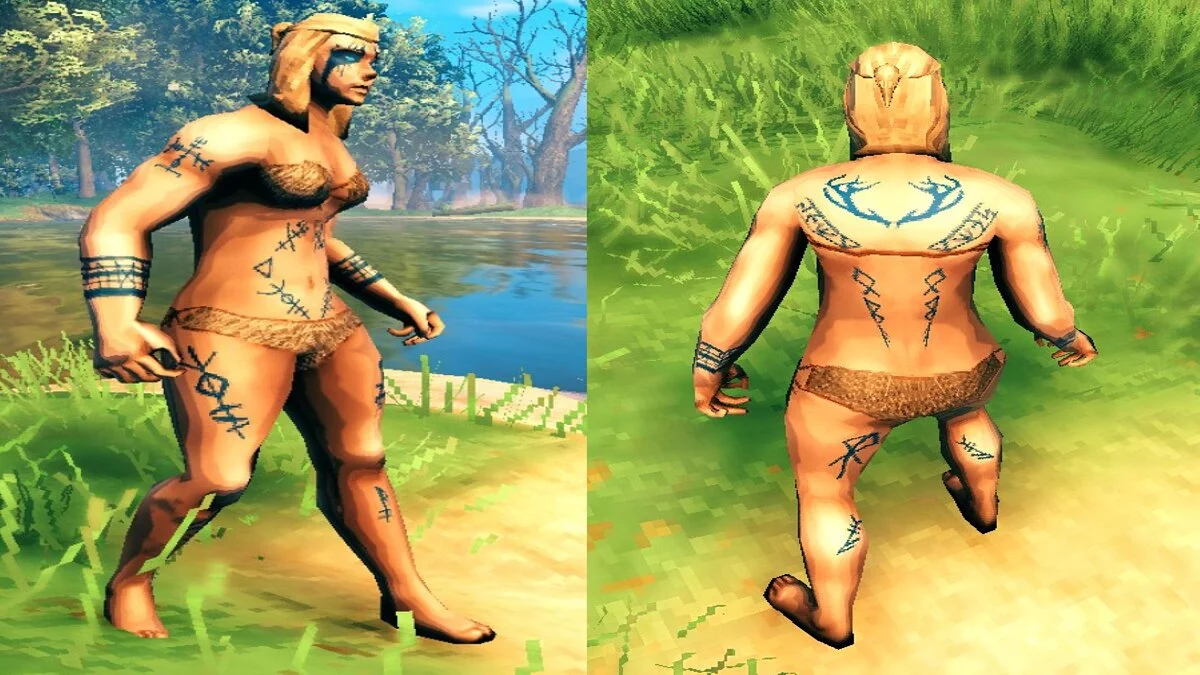 Valheim — Татуировки викингов