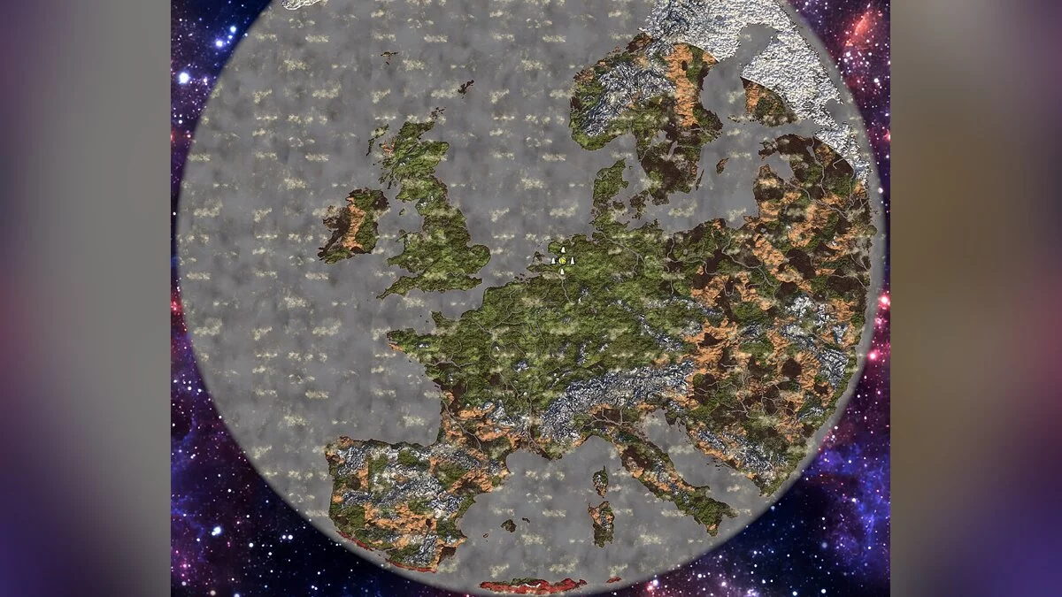 Valheim — Карта Европы