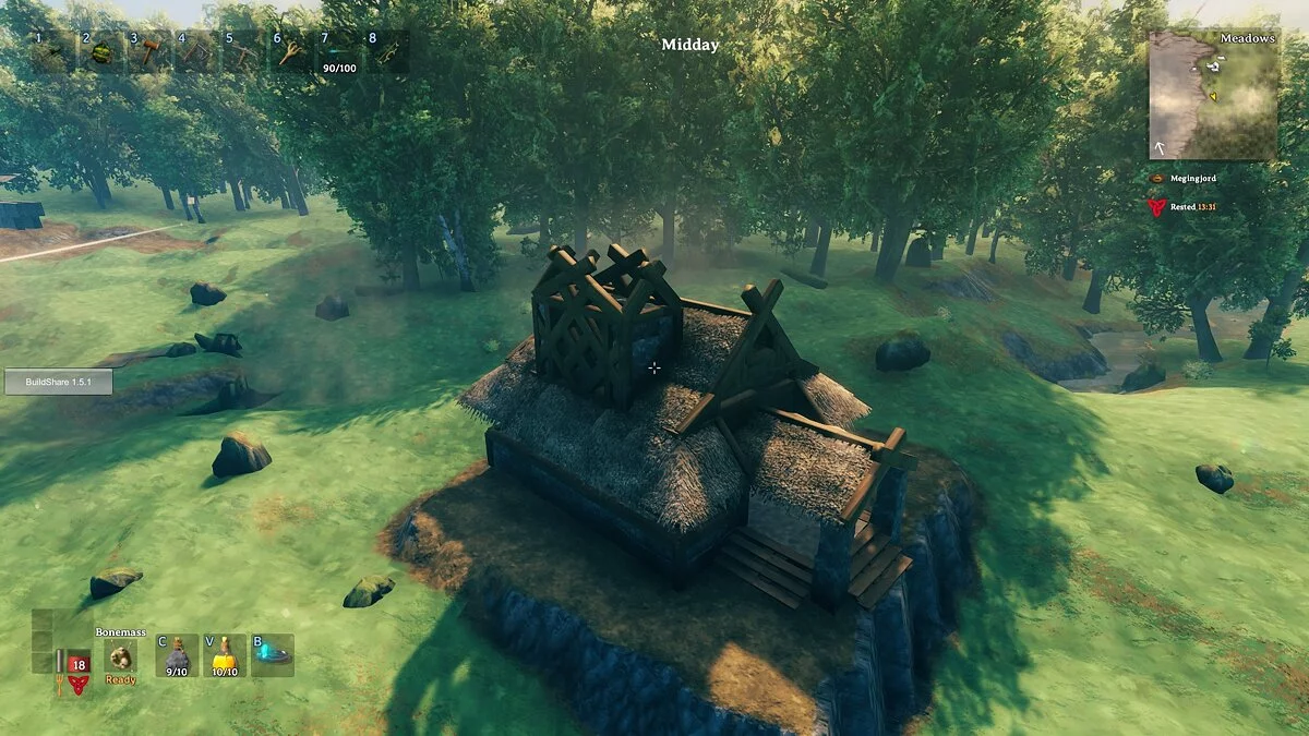 Valheim — Обычный дом