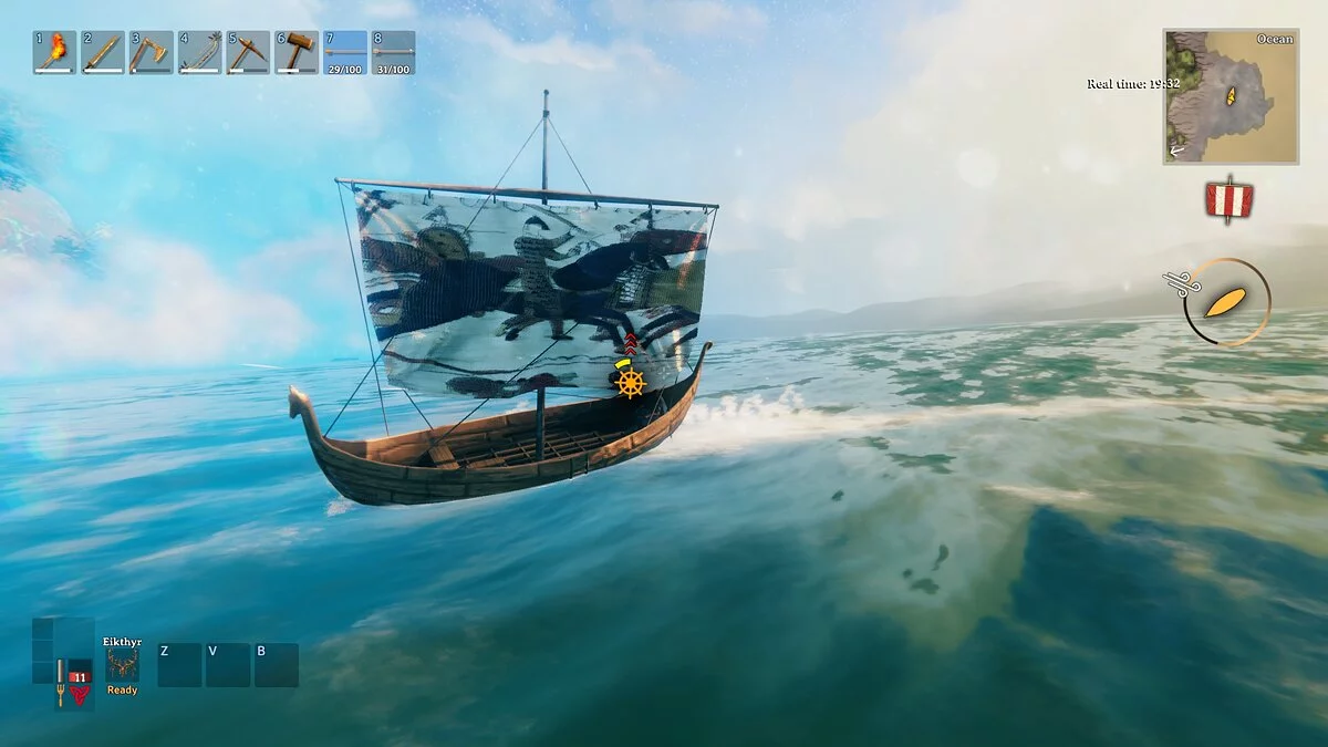 Valheim — Паруса викинга