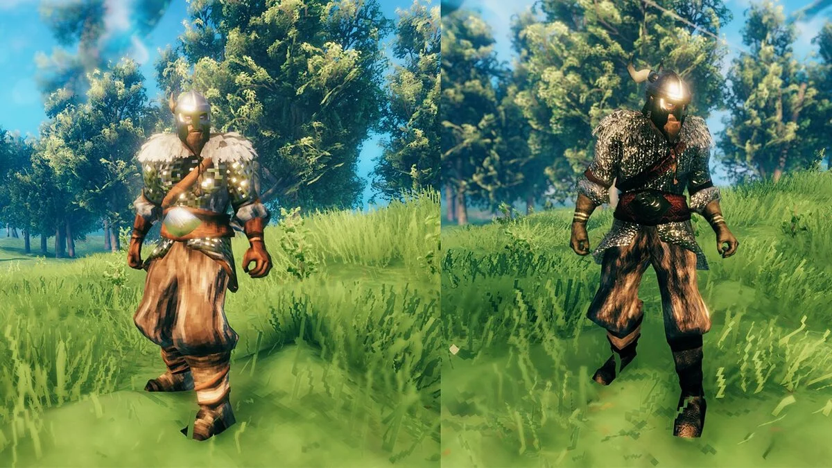 Valheim — Улучшенная броня серебряного волка
