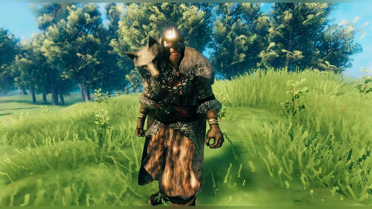 Valheim — Улучшенная броня серебряного волка