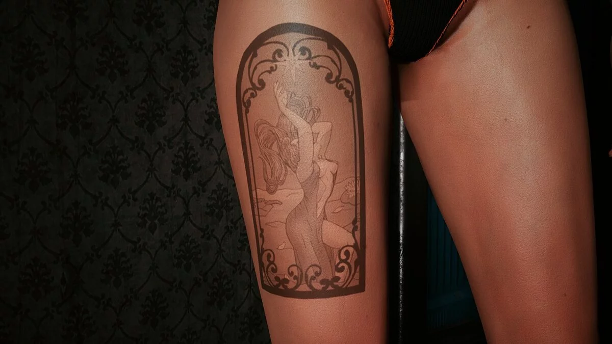 Cyberpunk 2077 — Набор тату Альдекальдос