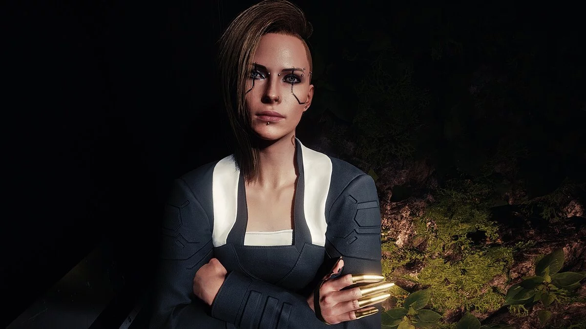 Cyberpunk 2077 — Простой макияж глаз