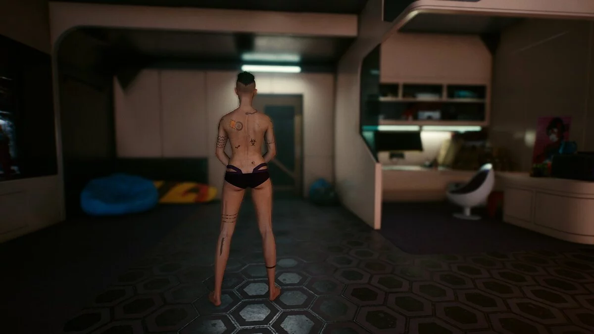 Cyberpunk 2077 — Тату «Кочевник»