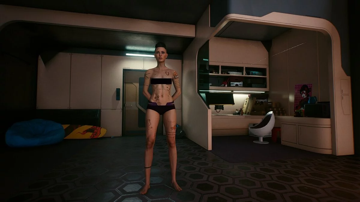 Cyberpunk 2077 — Тату «Кочевник»