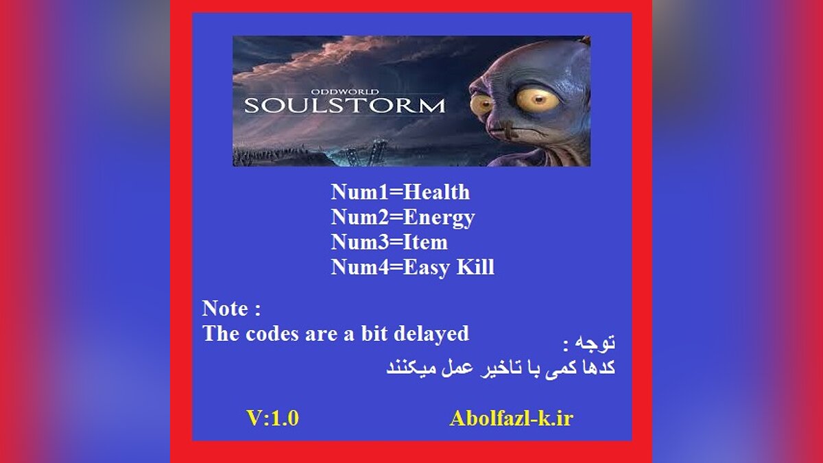 Oddworld: Soulstorm — Трейнер (+4) [1.0]