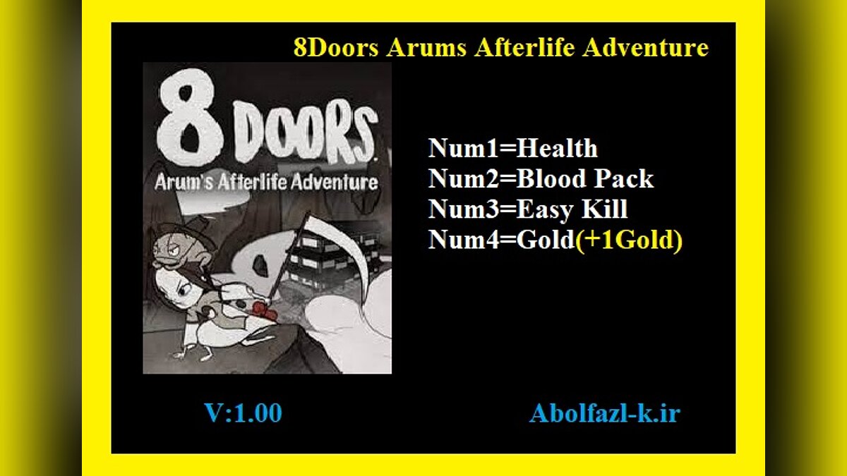 8Doors: Arum&#039;s Afterlife Adventure — Трейнер (+4) [1.0]