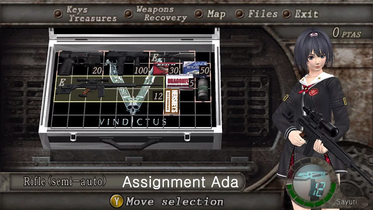 Resident Evil 4 (2005) — Саюри Акиха из игры School Girl-Zombie Hunter