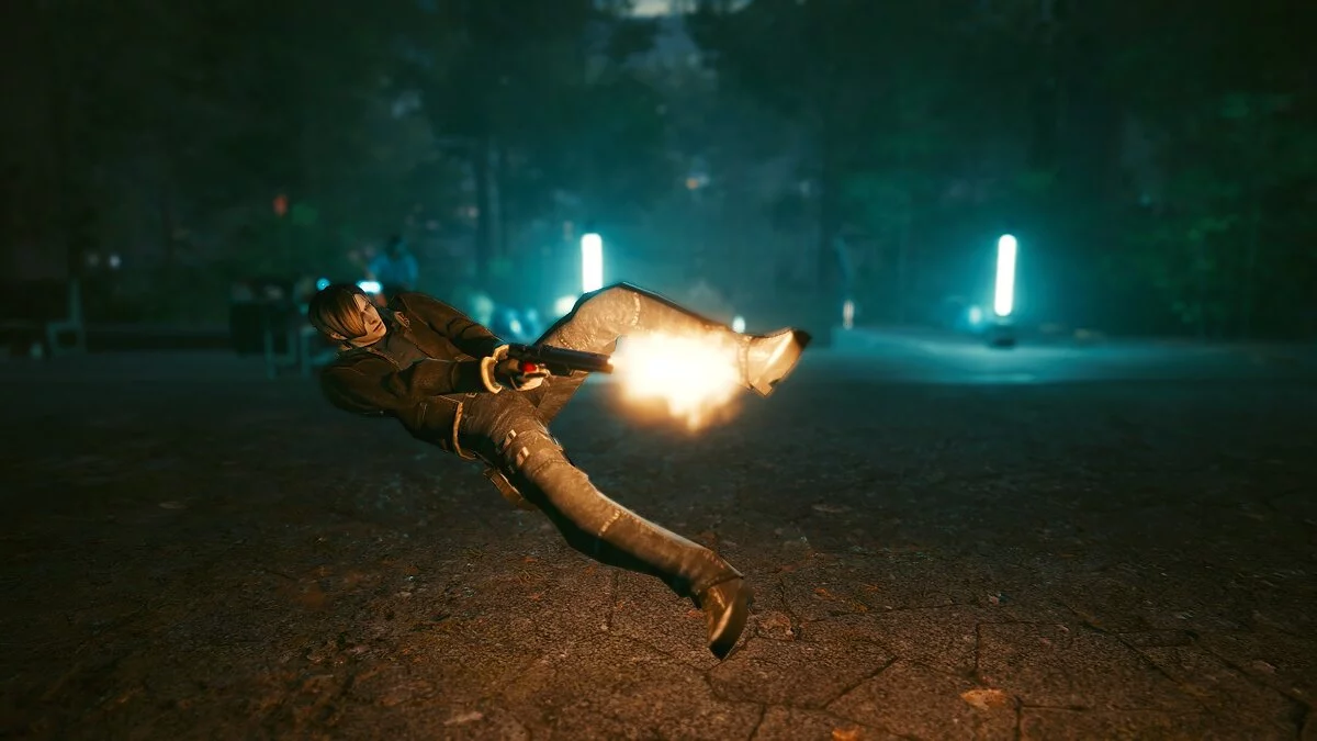 Cyberpunk 2077 — Леон Кеннеди из игры Resident Evil 4