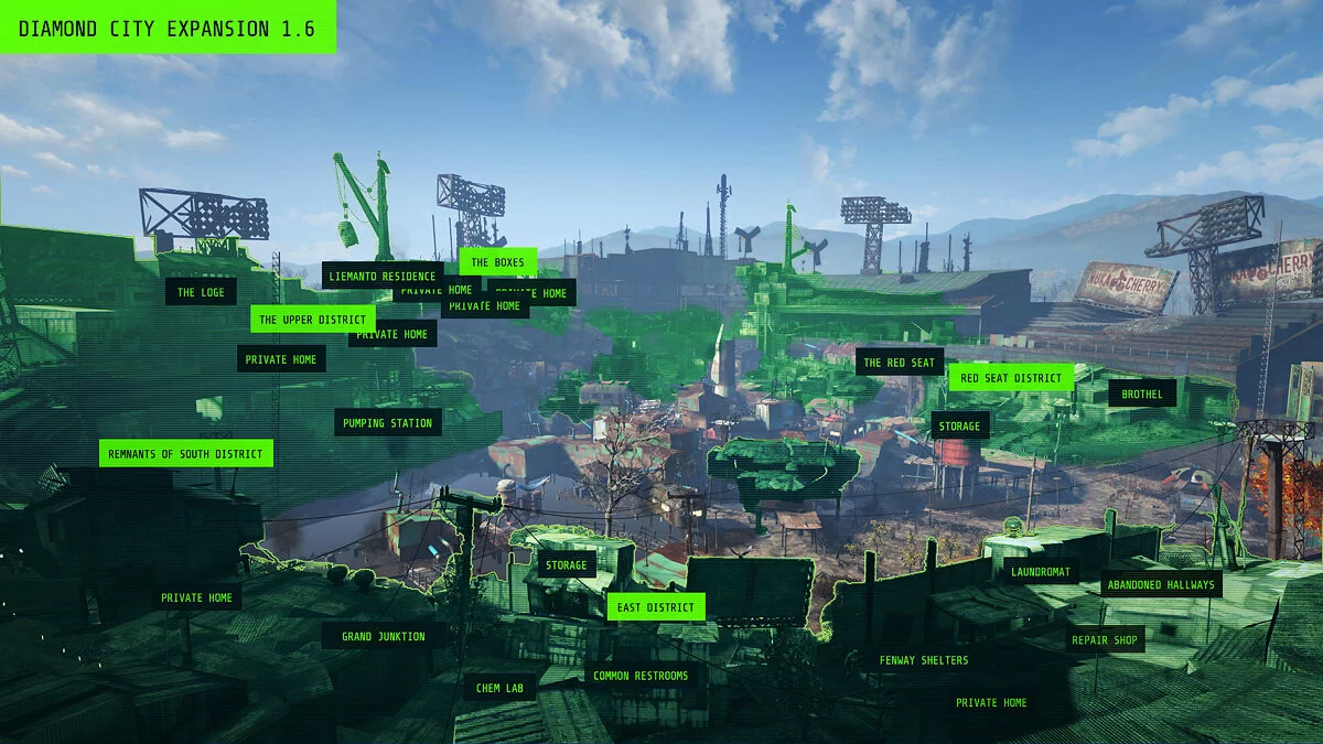 Fallout 4 — Расширение Даймонд-Сити
