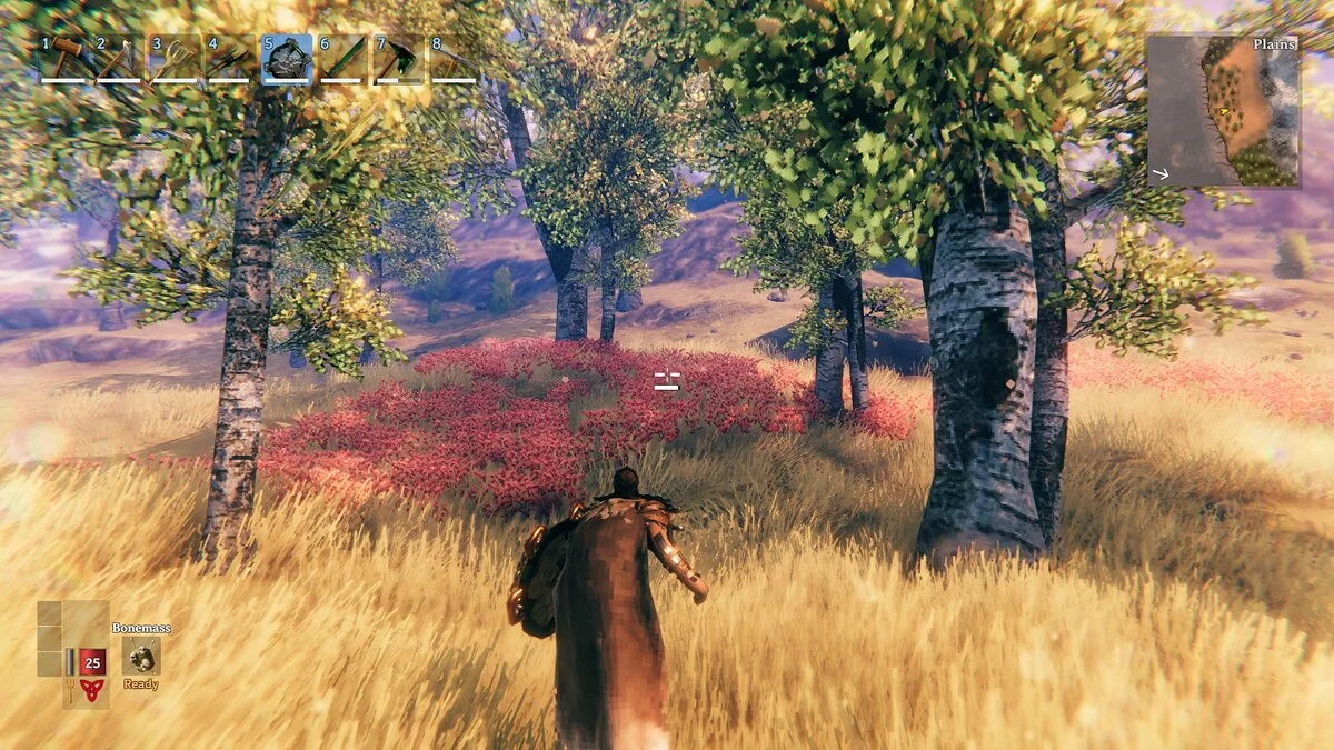 Valheim — Улучшенные текстуры деревьев