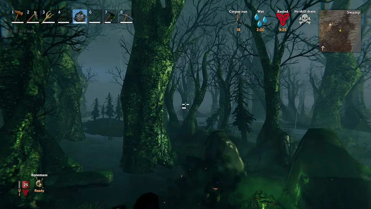 Valheim — Улучшенные текстуры деревьев