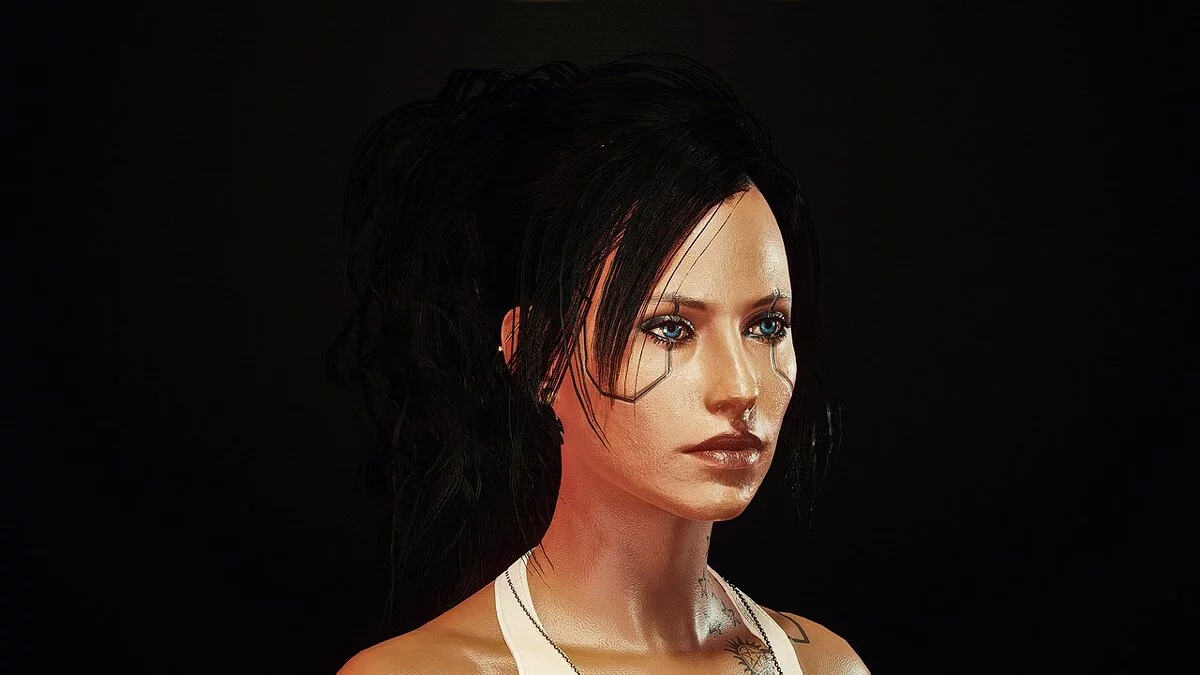 Cyberpunk 2077 — Заменитель волос Эвелин и Лиззи Виззи