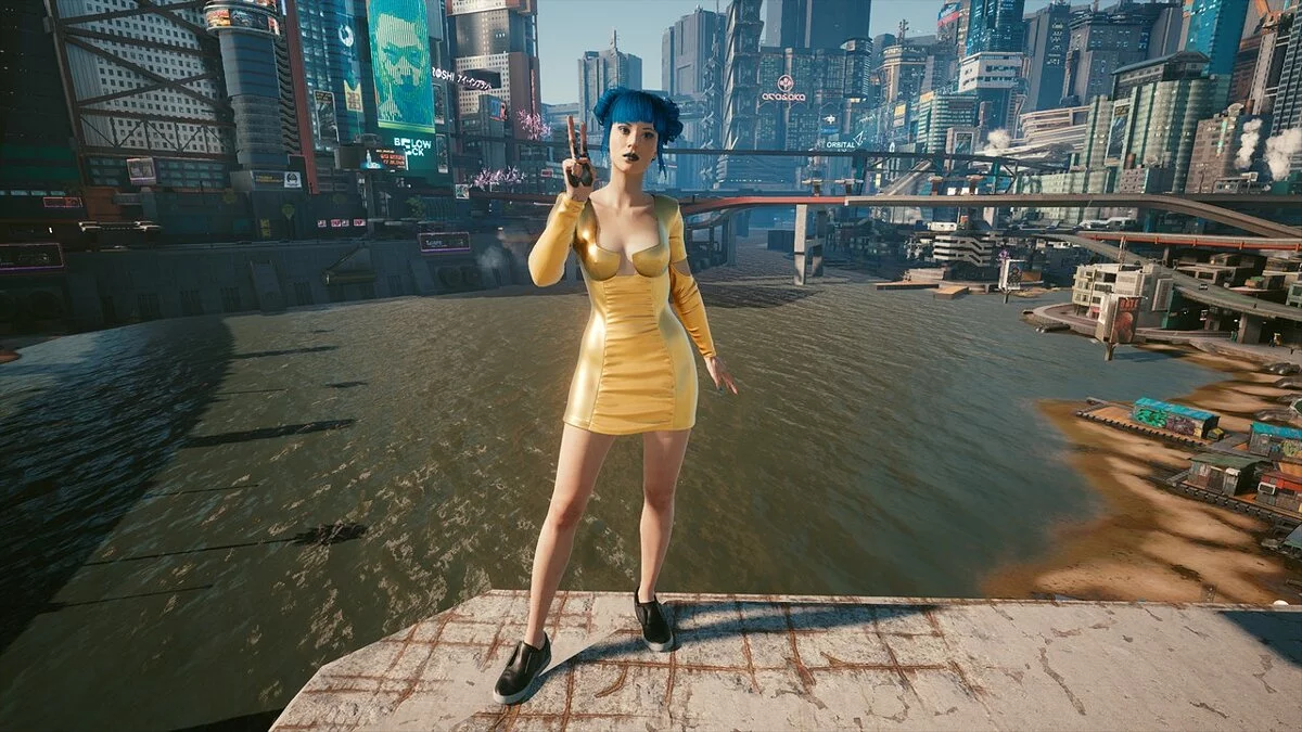 Cyberpunk 2077 — Платье «Стюард»