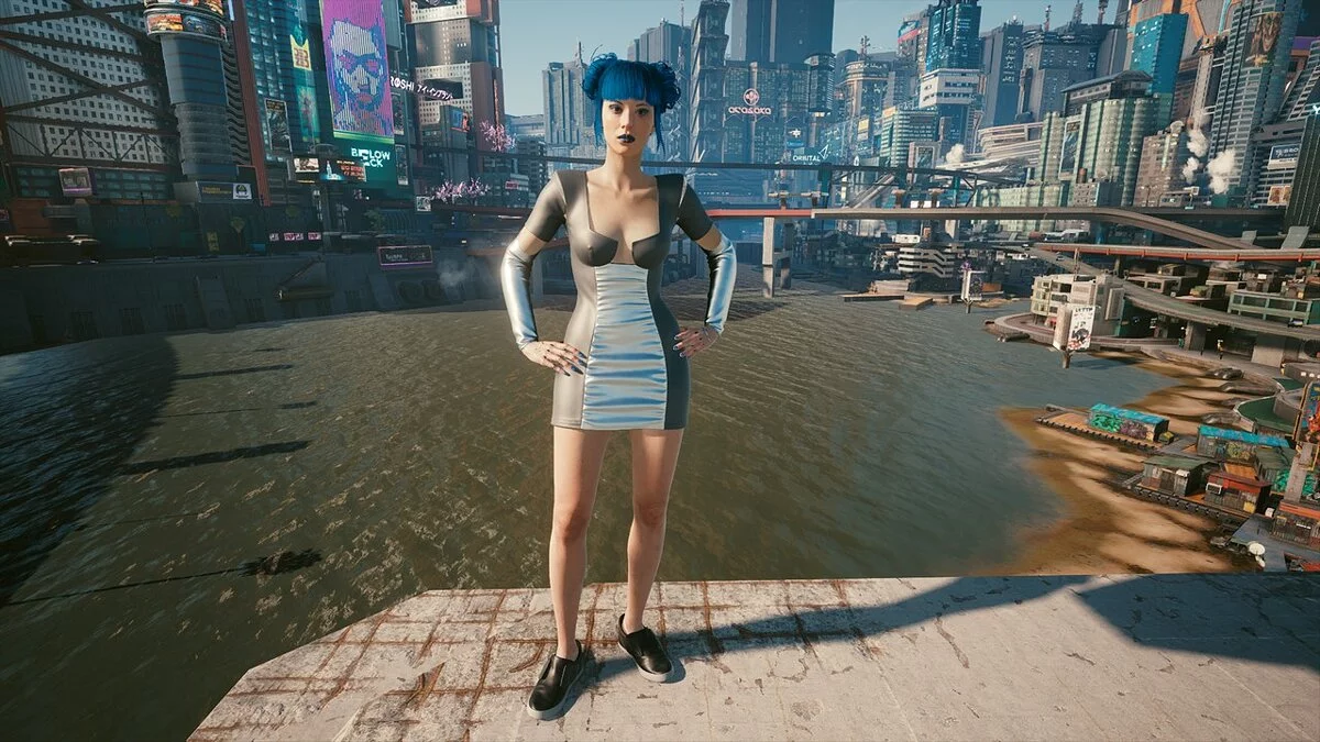 Cyberpunk 2077 — Платье «Стюард»