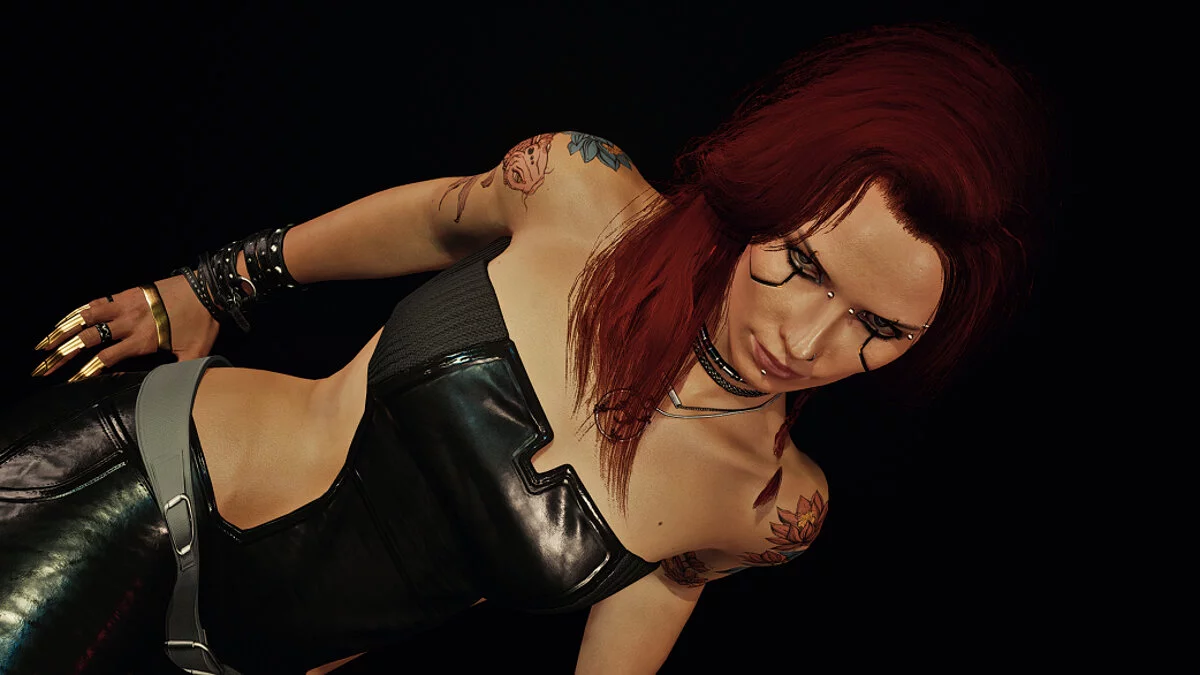 Cyberpunk 2077 — Прическа «Роковая женщина»