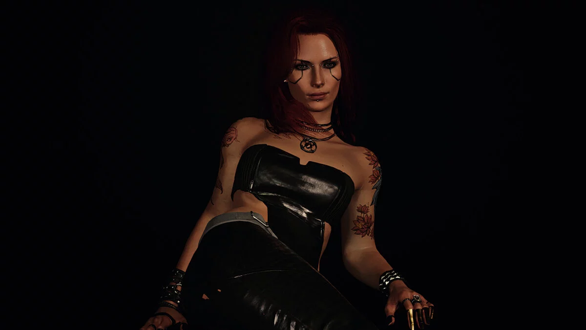 Cyberpunk 2077 — Прическа «Роковая женщина»