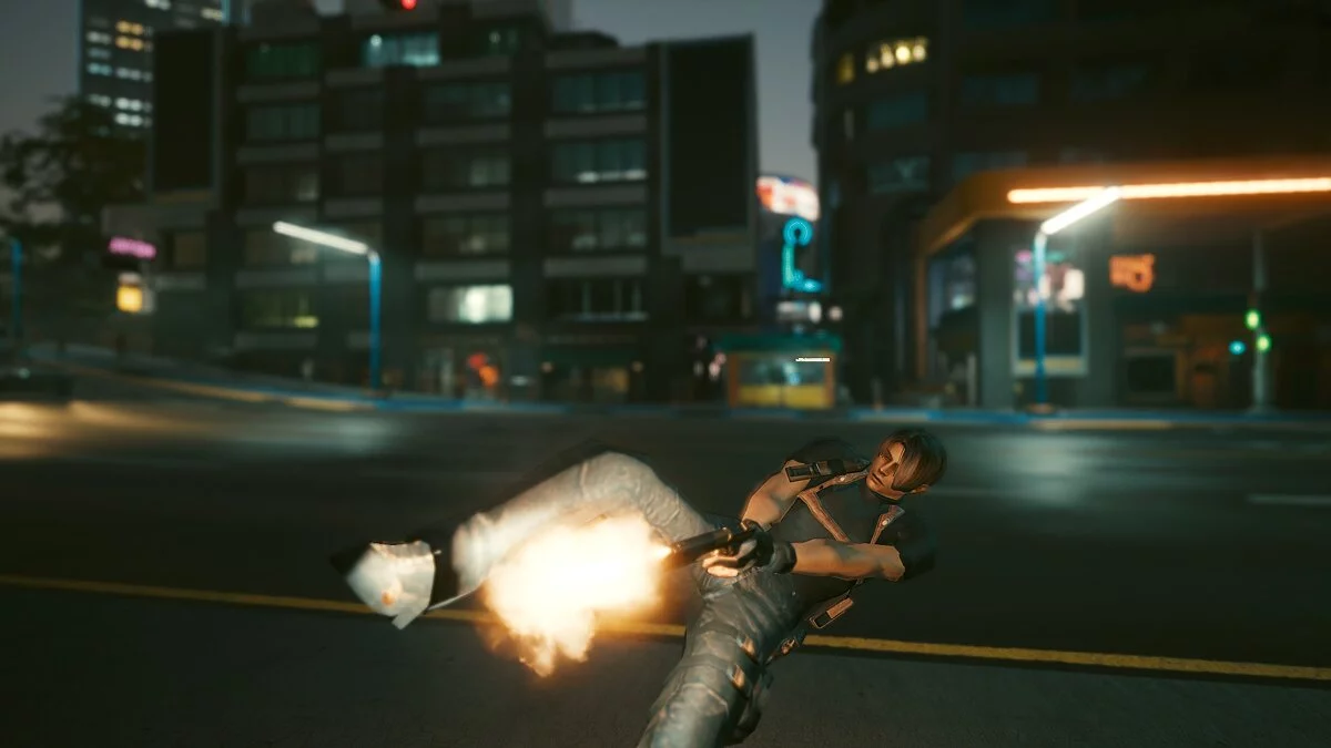 Cyberpunk 2077 — Леон без куртки из игры Resident eviil 4