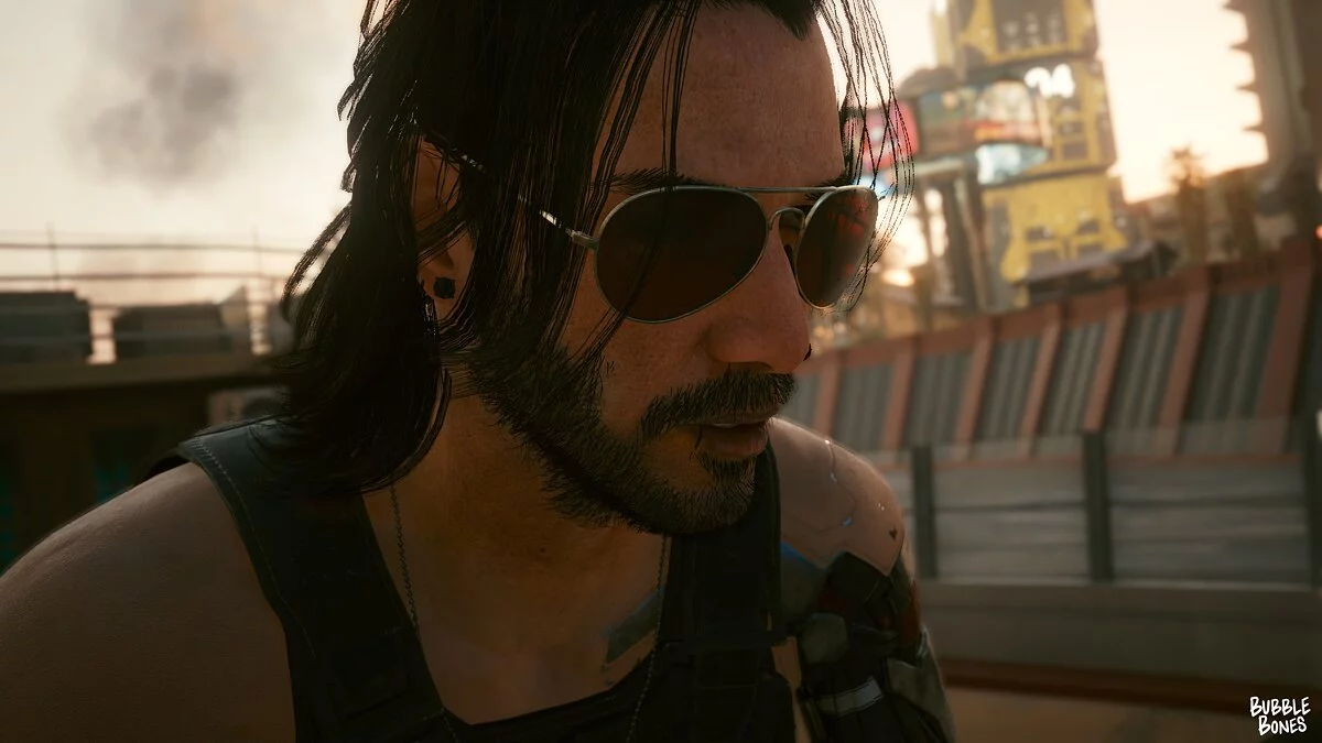 Cyberpunk 2077 — Джонни с пирсингом