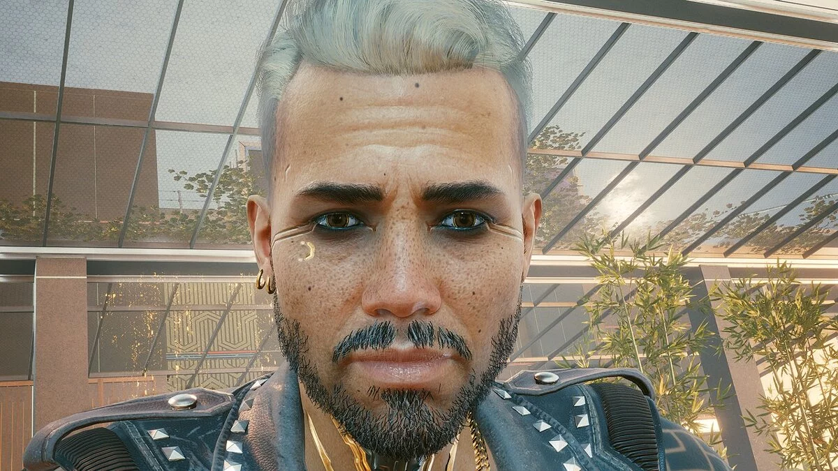 Cyberpunk 2077 — Карие глаза Керри Браун