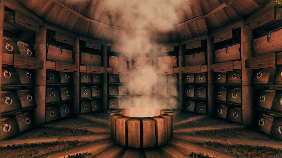 Valheim — Эффективное хранилище