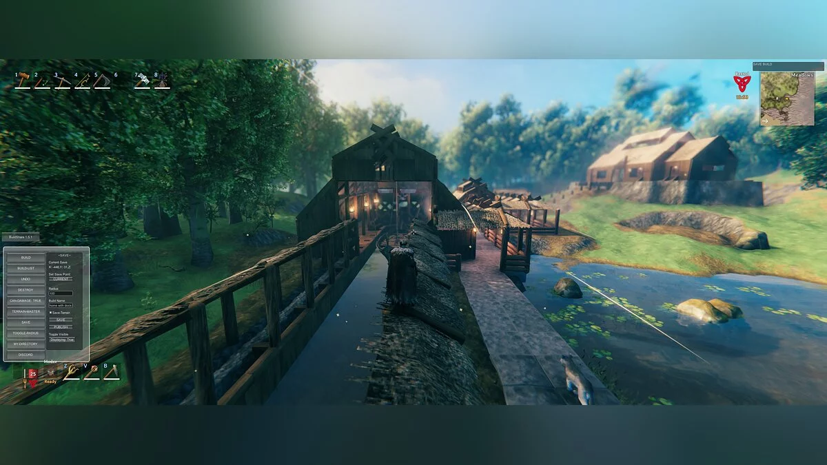 Valheim — Док и мастерская