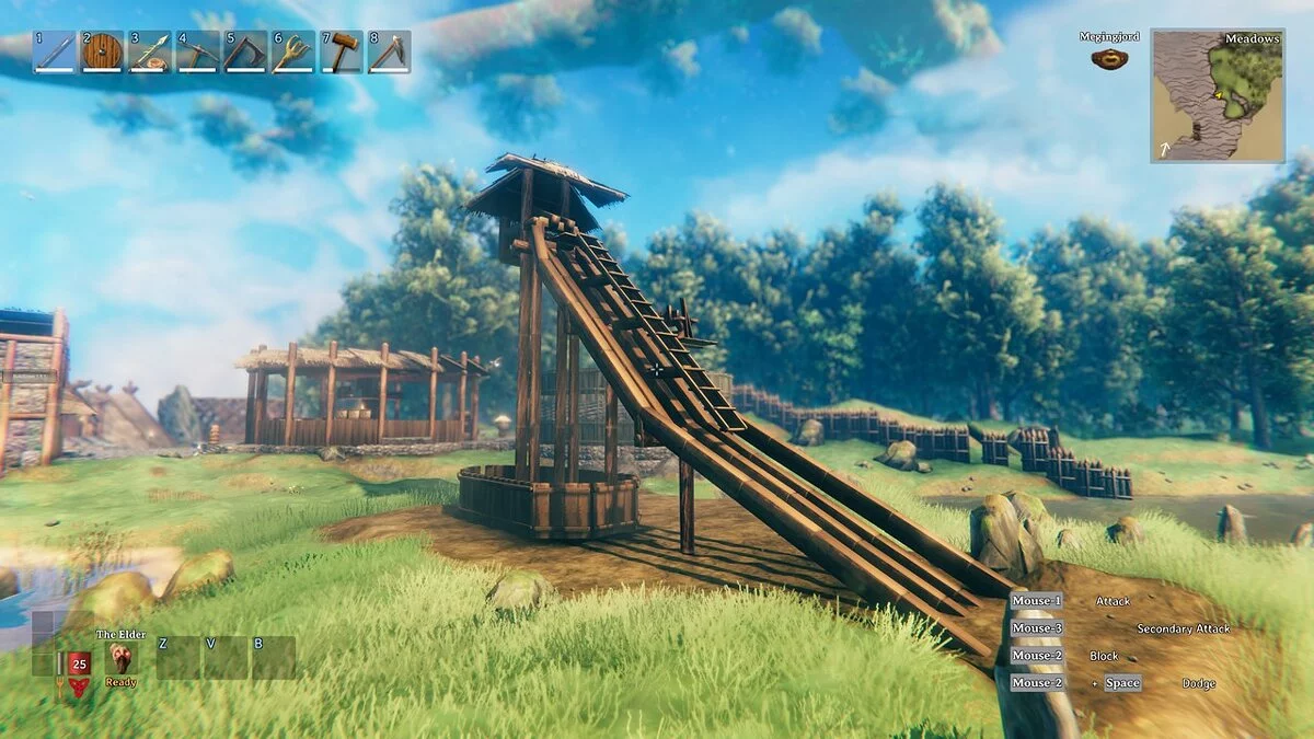 Valheim — Башня для разведения кабанов