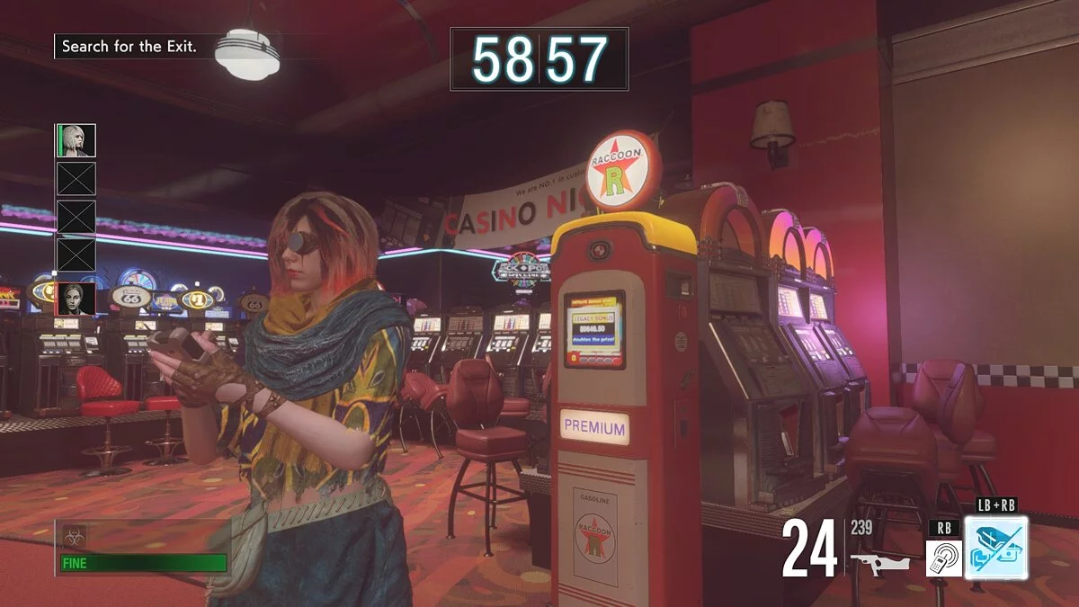 Resident Evil: Resistance — Обмен одеждой Валери и Джен