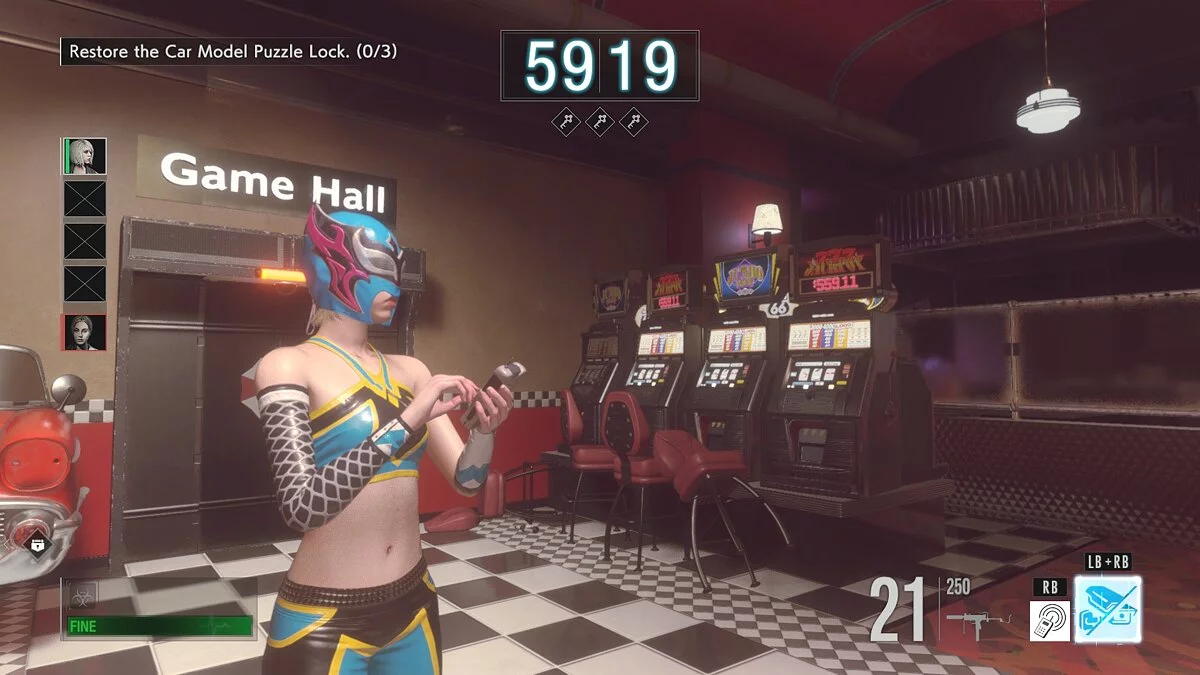 Resident Evil: Resistance — Обмен одеждой Валери и Джен