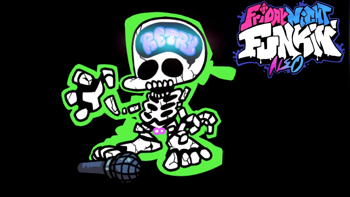 Friday Night Funkin' — Неоновый мир