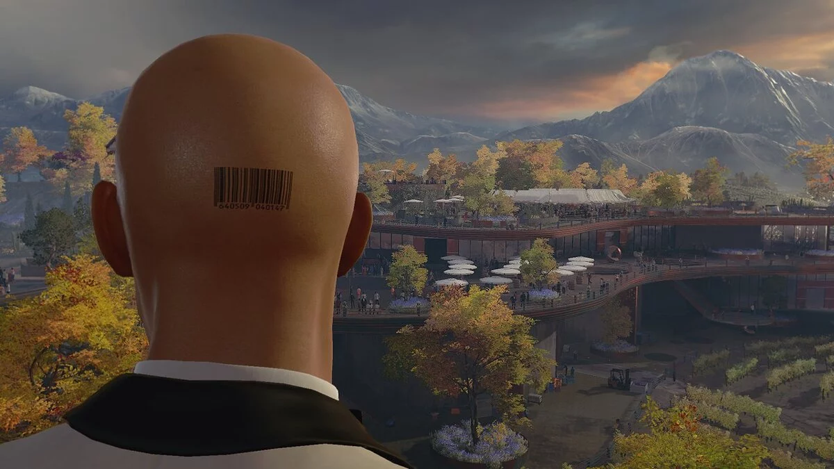 Hitman World of Assassination — Пронумерованный штрих-код