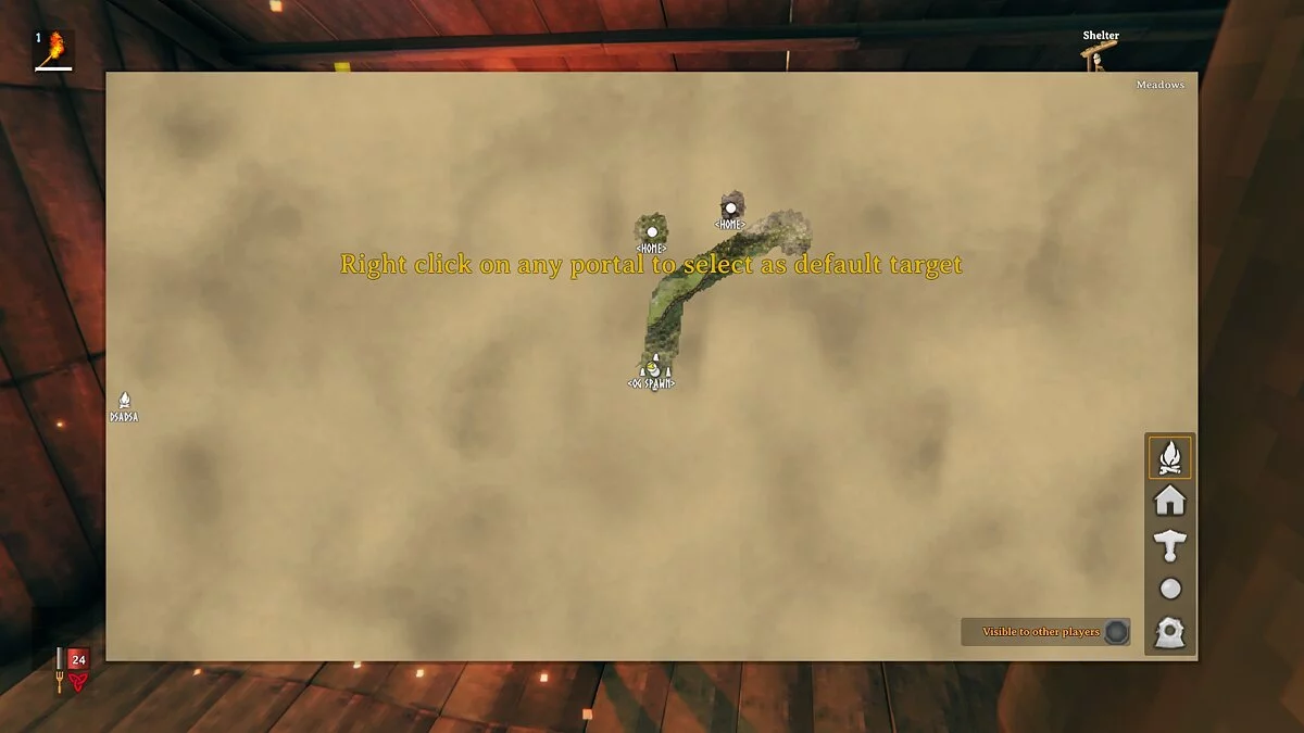 Valheim — Универсальные порталы