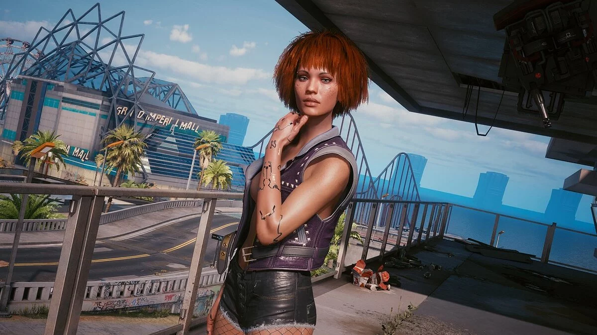 Cyberpunk 2077 — Милая азиатка
