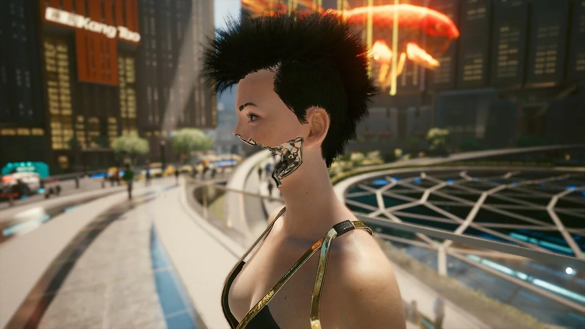 Cyberpunk 2077 — Включение киберлица