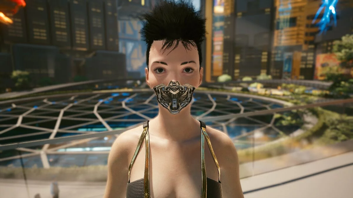 Cyberpunk 2077 — Включение киберлица