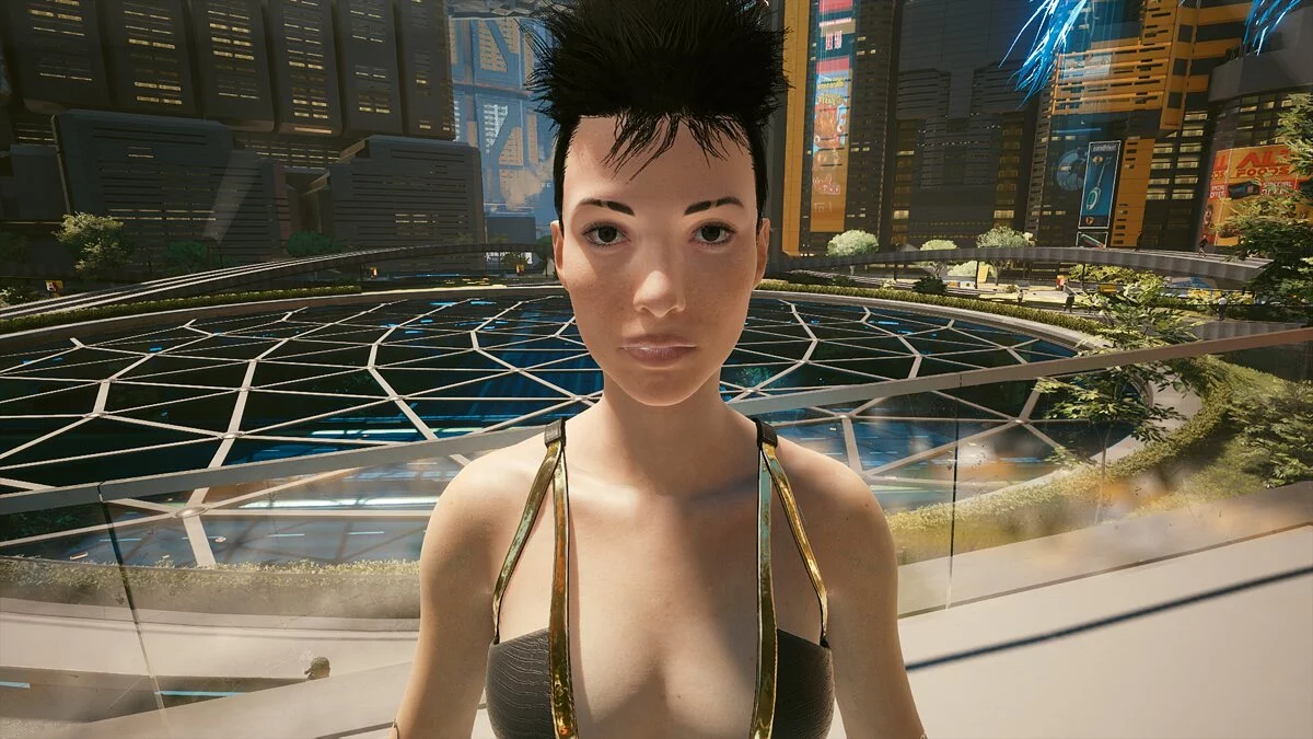 Cyberpunk 2077 — Включение киберлица