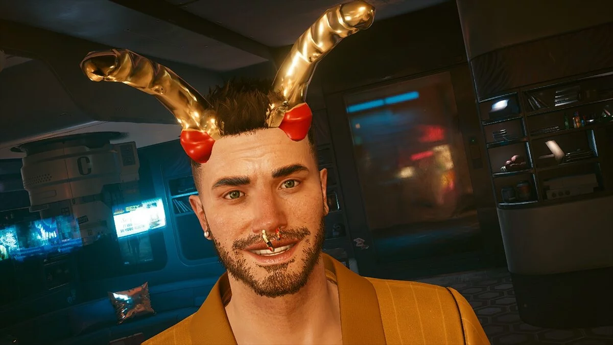 Cyberpunk 2077 — Пенисные рога