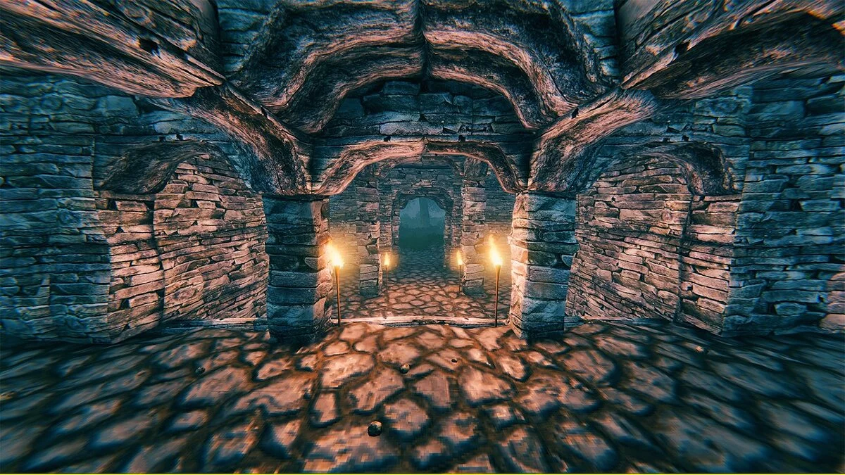 Valheim — Реалистичные текстуры камней и замков